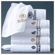 Khăn Bông Thêu Logo Khách Sạn Theo Yêu Cầu